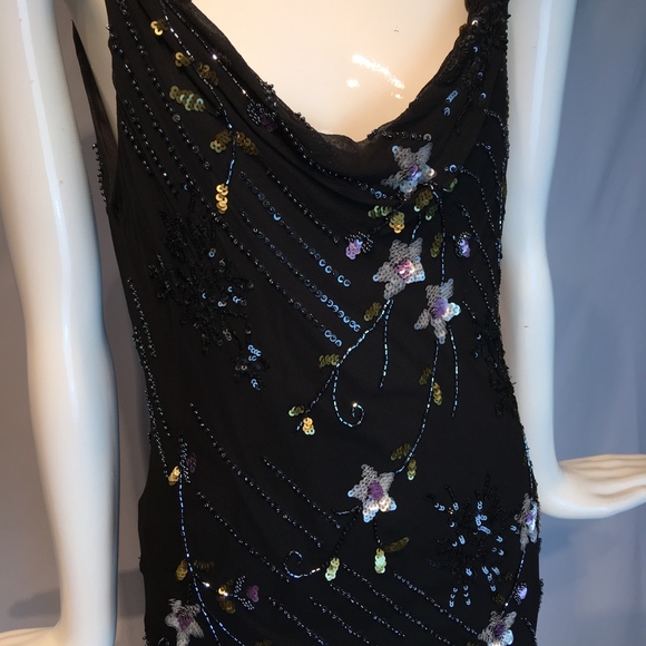 Black Dancing dress. size XL - Picture 2 of 7